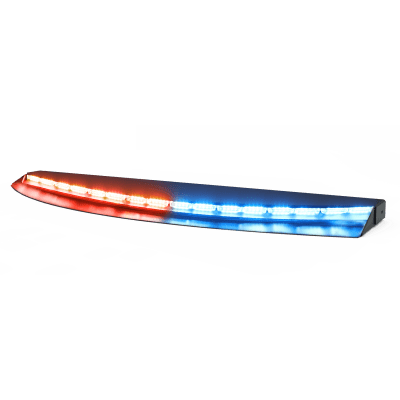 Visera Interior Trasera Dual Color Rojo/Azul Sin Bracket, 96 Led, Necesario CZMATSIBSYS