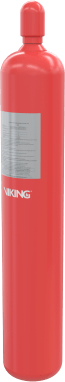 Cilindro de Agente Extintor de Gas Inerte Oxeo | Nitrógeno 80L 2901 PSI | Sistema de Extinción Oxeo