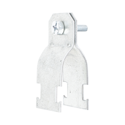 Abrazadera Unicanal para Conduit Pared Gruesa  y PVC de  1/2″ (13 mm).