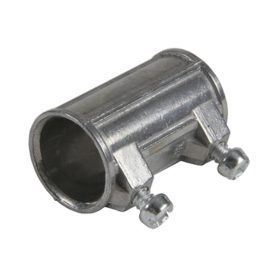 Cople de 1 1/4″ para Tubo Pared Delgada con Tornillos Opresores.