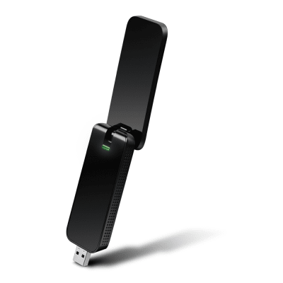 Adaptador  USB inalámbrico doble banda AC 1300 Mbps