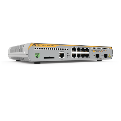 Switch Administrable Capa 3, 8 puertos 10/100/1000 Mbps + 2 puertos SFP Gigabit