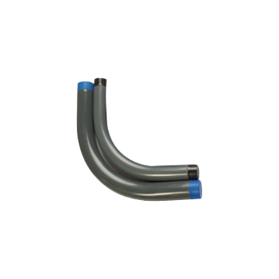 Codo Conduit Rígido de Aluminio de 2″ (50.8 mm) con Recubrimiento de PVC.