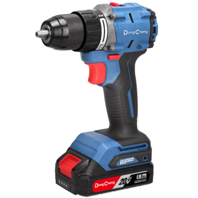 Rotomartillo / Taladro Inalámbrico de 20V sin Carbones, Broquero de 1/2″, incluye 2 Baterías de 2.0 Ah, Cargador y Maletín