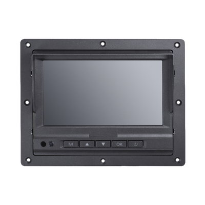 Monitor Táctil (Touch) y Botones de 7″ LCD / Compatible con DVR Móvil HIKVISION / Conector Tipo Aviación