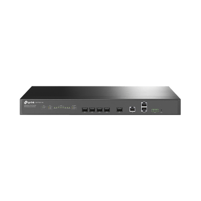 Delta Stream – OLT de 4 puertos GPON / Conexión de hasta 512 ONUs / 1 Puerto Gigabit RJ45 Uplink / 1 Puertos SFP+ Uplink / Fuentes Redundantes AC- DC (incluidas) / Administración desde la nube (DPMS)