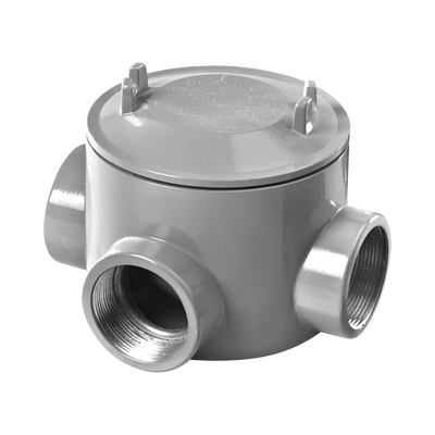 Caja con Tapa Tipo GRT de 3/4″ (19 mm) / Caja a Prueba de Explosión / Para Áreas Peligrosas con Tapa / Libre de Cobre.