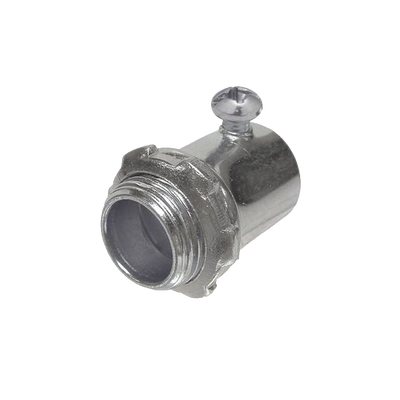Conector de 1 1/2″ (38 mm) para Pared Delgada con Tornillo.