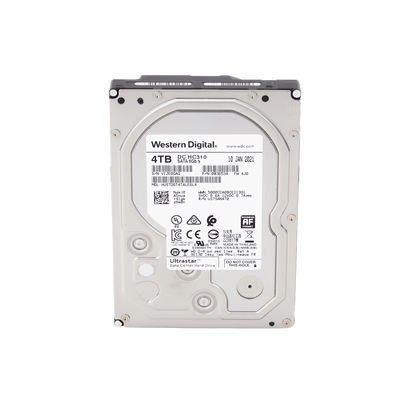 Disco Duro Enterprise 3.5″ 4 TB / Hikvision / 7200 RPM / SATA / Alto Rendimiento / Recomendado para NVRs HIKVISION