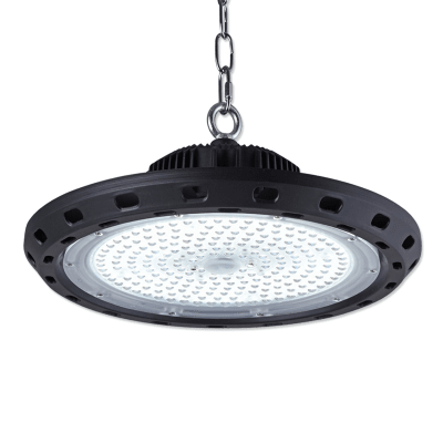 Campana Led Industrial UFO / 100 W / Suspendido / 85 – 265 V CA / Luz Fría 6500 K.