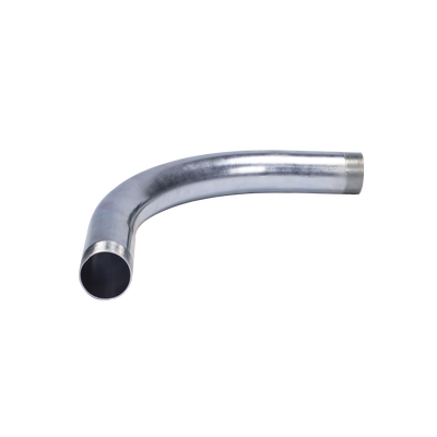 Curva/Codo de 90° de 1″ (25mm) pared gruesa con rosca galvanizado etiqueta amarilla