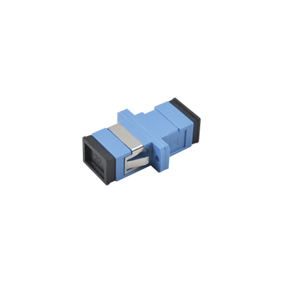 Módulo Acoplador de Fibra Óptica Simplex SC/UPC a SC/UPC Compatible con Fibra Monomodo