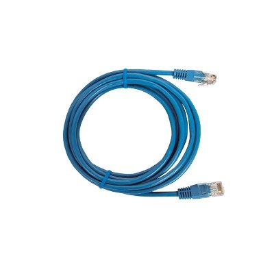 Cable de Parcheo UTP Cat5e – 0.5 Metros (1.64 Pies) – Azul