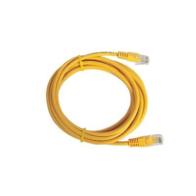 Cable de Parcheo UTP Cat6 – 1 Metro (3.28 Pies) – Amarillo