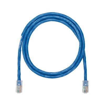 Cable de Parcheo UTP Categoría 5e, con Plug Modular en Cada Extremo – 1 Metro (3.28 Pies) – Azul