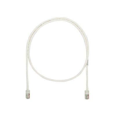 Cable de Parcheo UTP Categoría 5e, con Plug Modular en Cada Extremo – 2 Metros (6.56 Pies) – Blanco Mate