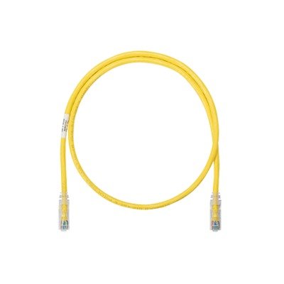 Cable de Parcheo UTP Categoría 6, con Plug Modular en Cada Extremo – 3 Metros (9.84 Pies) – Amarillo