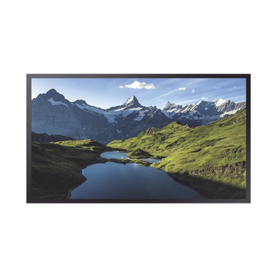 Pantalla Profesional LED 55″ para Exterior con Vidrio Templado de Protección 5T, Full HD (1080p), HDMI/HDBaseT (LAN), Brillo 3500 cd/m2. Compatible VESA