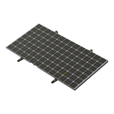 Montaje Para Piso de Concreto Para un Modulo Fotovoltaico  de 450 a 660W