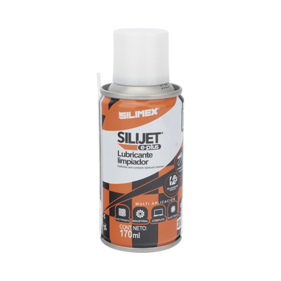 Limpiador Lubricante en Aerosol Dieléctrico, Protege Mecanismos, Circuitos, Sensores, Ventiladores, 170 ml.