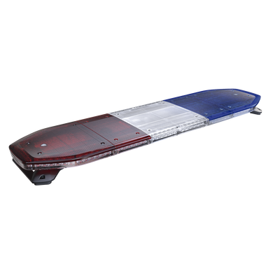 Barra de luces LED de 48″, 216 LED, Dual Color, Programable,  Rojo/Azul/Ámbar/Claro, Ideal para Equipar Unidades de Seguridad Publica con Domos Rojo, Claro y Azul