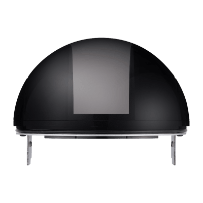Cubierta de Domo Ahumado SPB-PTZ85W / Aluminio Blanco RAL 9003 / Compatible PTZ PLUS Hanwha Vision / Diámetro 158 mm (6.2 in) / Peso 204 g
