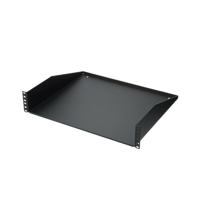 Charola para Soportar Equipos en Rack de 19″, con Capacidad de Carga de 30Kg, 2UR