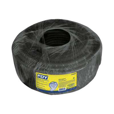 Manguera flexible para cables 3/4″ x 50 m /Polietileno Alta Densidad HDPE/ Sin guía /Para uso en interiores.