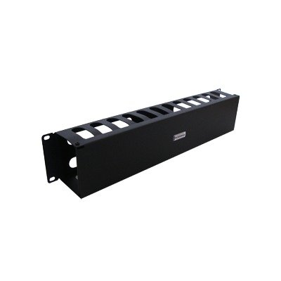 Organizador de cables horizontal de 19″, 2UR (THE0040032001001 )