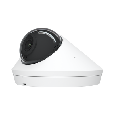 UniFi Protect Cámara G5 Dome  para interior/exterior / 2K (4MPX), ángulo 102.4°, visión nocturna IR hasta 9 mts / detecciones inteligentes / audio bidireccional / resistente a la intemperie IPx4 / antivandálica IX08