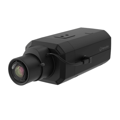 Cámara AI Box / 5 Megapíxeles (2560×1920) / Doble NPU Wisenet 9 / Inteligencia Artificial / Análisis Avanzado / extremeWDR 120 dB / PoE+12VDC / C-Mount-CS-Mount