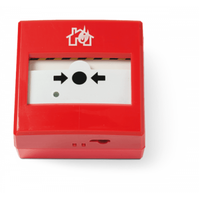 Pulsador Antiincendio Restablecible / Direccionamiento Automático EN 54-11 / EN 54-17 / Autodireccionamiento Serie / Aislador Cortocircuito / LED Multicolor / 240 Direcciones