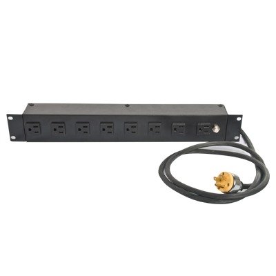 Tomacorriente Multiple Horizontal para Rack 19″.