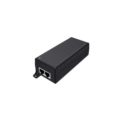 Inyector Hi-PoE 60W / 2.5 Gigabit Ethernet / 2 Puertos 2.5GBASE-T / Alimentación de Alto Rendimiento / Plug & Play / Sobremesa o Pared