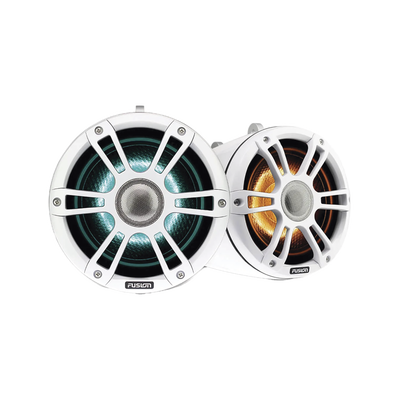 Altavoces marinos de torre serie Signature 3 con iluminación led de 7.7″ Fusion