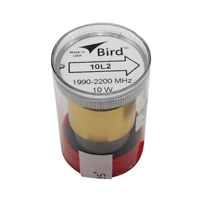 Elemento de 10 Watt en linea 7/8″ para Wattmetro BIRD 43 en Rango de Frecuencia de 1990-2200 MHz.