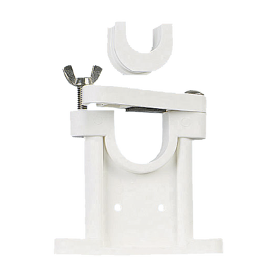 Soporte para antenas de 1 1/2 «, 1 1/8″ y 1» de diametro, utilizando el adaptador incluido.