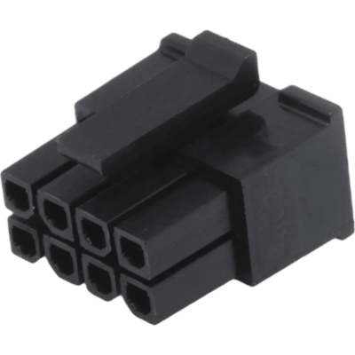 Conector Plug tipo MOLEX de 8 Contactos en Doble Fila a 3.0 mm para Pin Hembra.