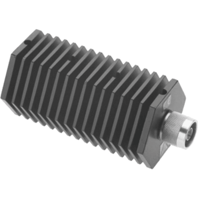 Carga Fantasma Terminal para 50 Watt con Impedancia de 50 Ohm, Conector N Macho.
