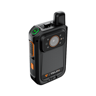 Bodycam IP67 4G LTE Android 12 / Con Funciones de Radio POC / Pantalla Táctil de 2″ / Soporta llamadas Telefónicas y Mensajes SMS /Descarga de Vídeo automática con estación
