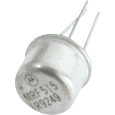 Transistor de Silicio NPN de Alta Frecuencia, 470 MHz, 12.5 Vcc, 8.0 dB, 0.75 Watt, 79-04.