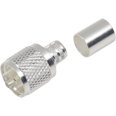 Conector UHF macho (PL-259) para LMR-400, 9913, CTN-400, 7810A, 8214, RG8/U-SYS, RFLASH-1113