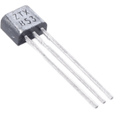 Transistor Planar de Silicio NPN, 100 Vce, Alta Corriente a 4 Amp, 130 MHz, Potencia Media de 1.2 Watt, TO-92.