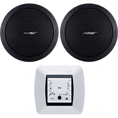 Kit de Audio Residencial | Mando Bluetooth EGI 121010H + Par de Bocinas de Techo BOSE FS2C | 2+2W RMS | 16Ω