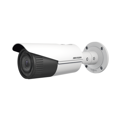 Bala IP 2 Megapixel / Lente Mot. 2.8 – 12 mm / Recubrimiento ANTICORROSIVO / Exterior IP67 / 30 Mts IR EXIR / Entrada y Salida de Audio y Alarma