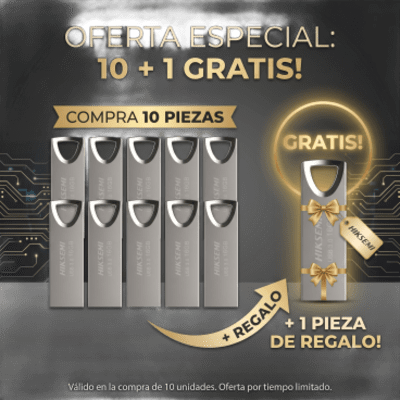 KIT 10 +1 de memoria USB M200 de 32 GB / USB 2.0