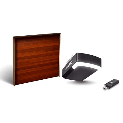 KIT COMPLETO Incluye /Puerta D/ Garage / APDOORGF 14×9 Pies / Insulada / Interfase ACCESSWIFI / Extension ACCESSEXTRAILC /Motor FS1000M / 1/2HP / Fuerte/Silencioso/Luz LED/Motor DC .