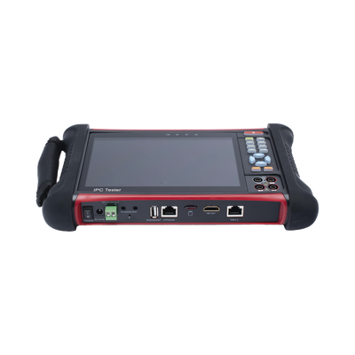 Probador de Vídeo Android con Pantalla LCD de 7″ para IP ONVIF / HD-TVI 8MP (TurboHD) / Análogo, ONVIF, Wi-Fi, Scanner IP, WiFi, entrada HDMI/Medidor de potencia optica