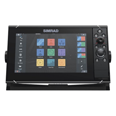 Pantalla Náutica / 9 Pulgadas SolarMAX IPS / Procesador iMX 8 / Ecosonda 1kW CHIRP Dual / GPS Integrado / Conectividad Inalámbrica / Montaje Flush o Bracket