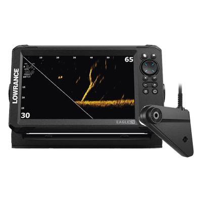 Ecosonda con Pantalla IPS / 9 Pulgadas / 4 Vistas de Sonar / DownScan Imaging / Sintonización Automática / Soporte SD